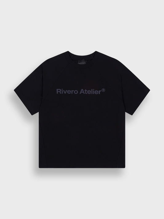 Rivero Studio Logo T-Shirt Black - voorkant