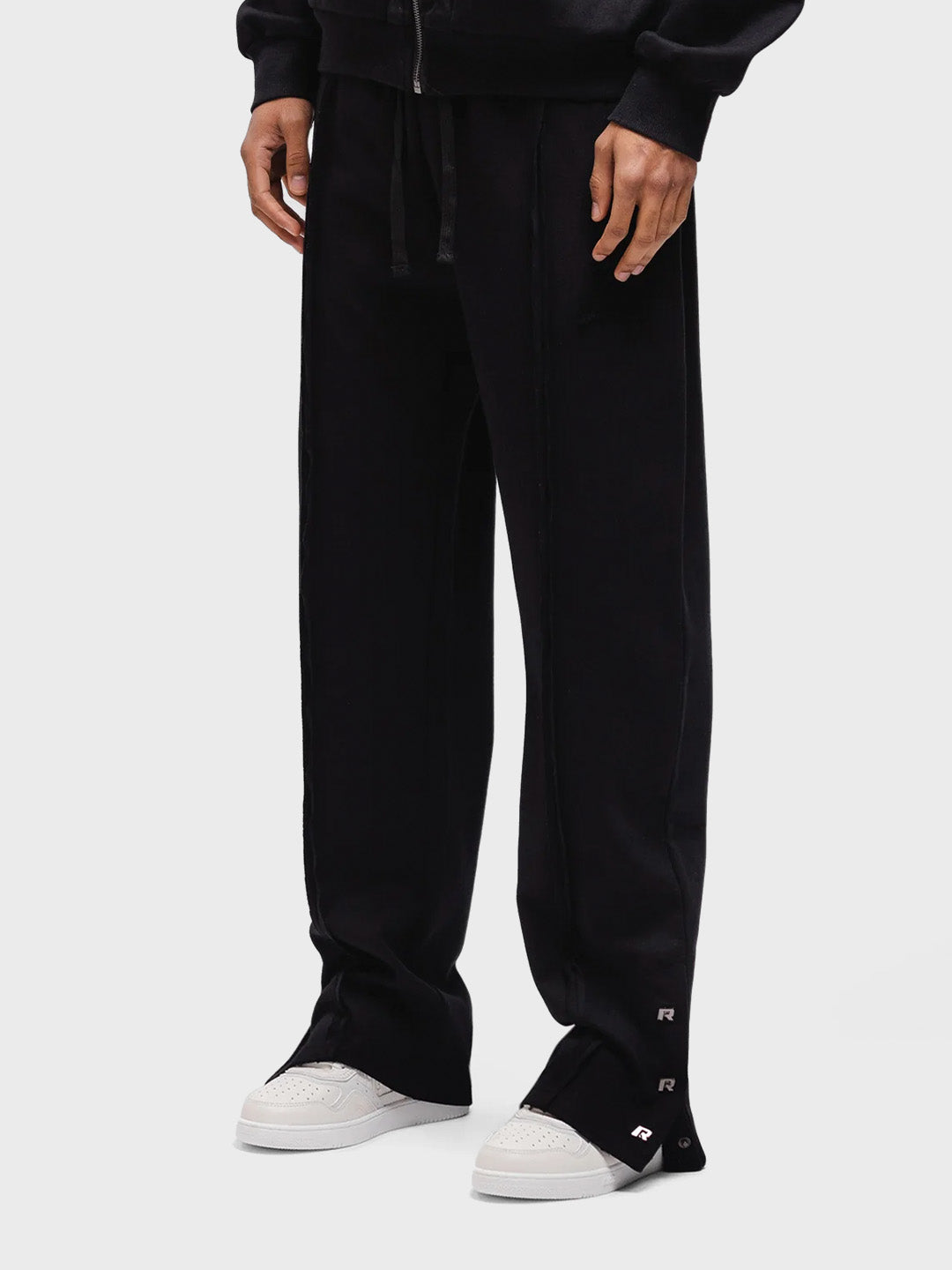 rivero track pants black - reloadstore