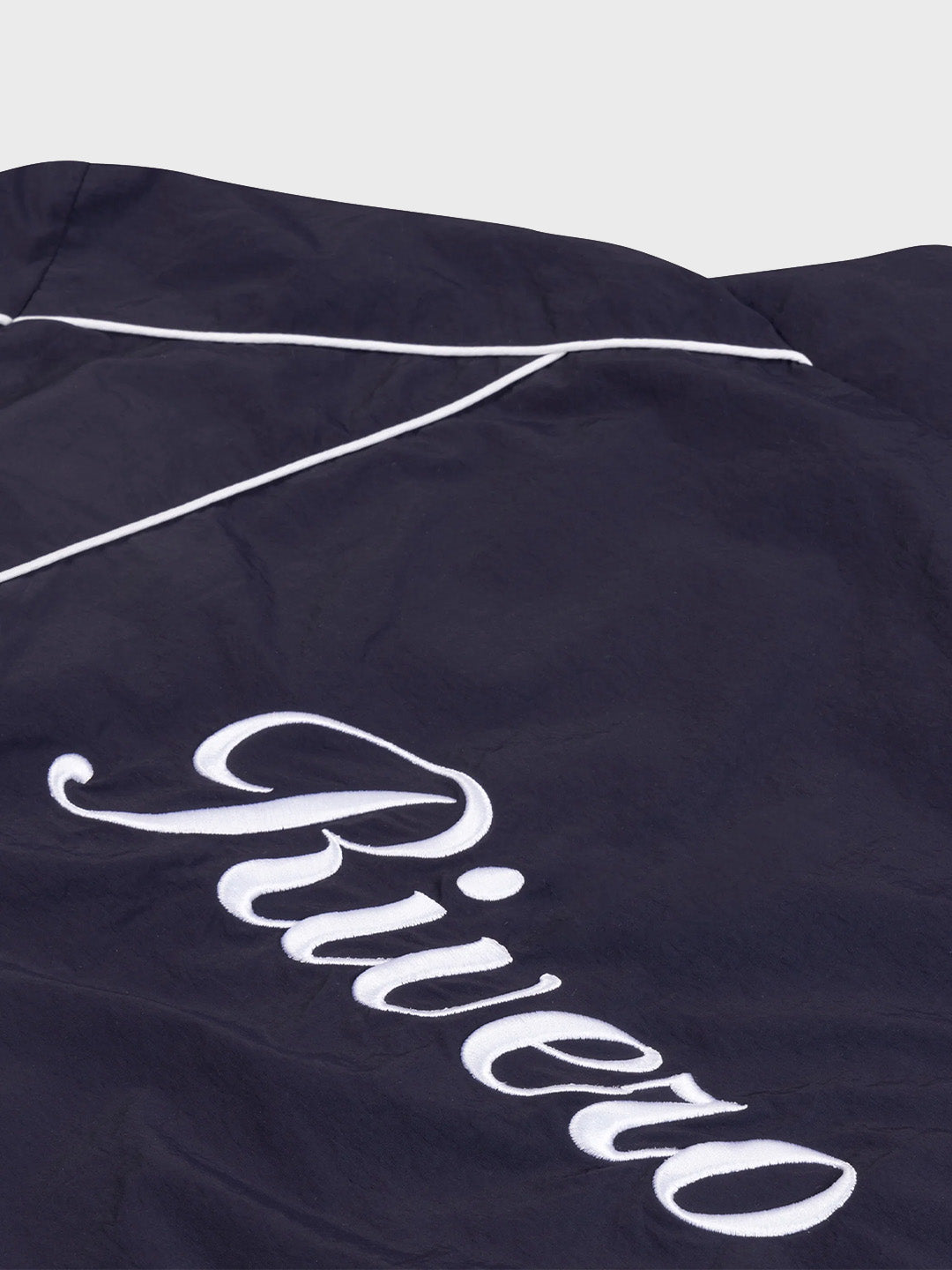 Rivero Vector Track Jacket Navy/Grey – detailshot achter