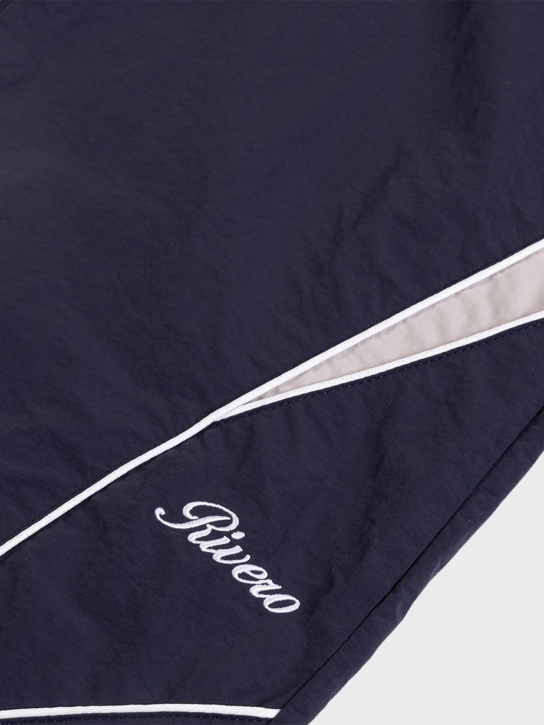 Rivero Vector Track Pants Navy/Grey – close-up