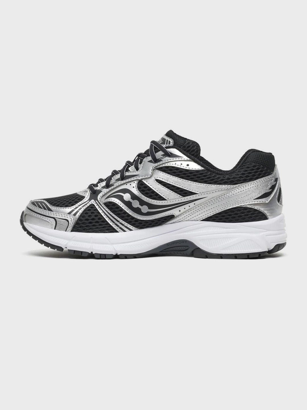 Saucony Grid Legacy Sneakers Silver/Black – S101836-1005 – binnenzijde
