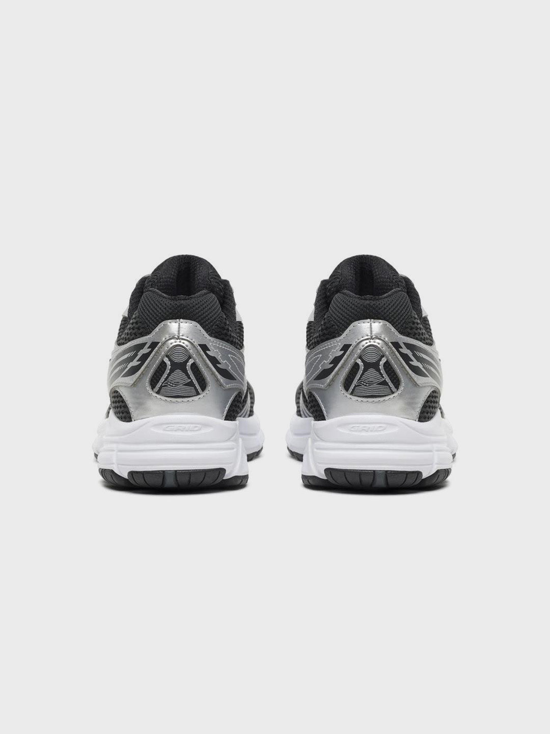 Saucony Grid Legacy Sneakers Silver/Black – S101836-1005 – achterkant