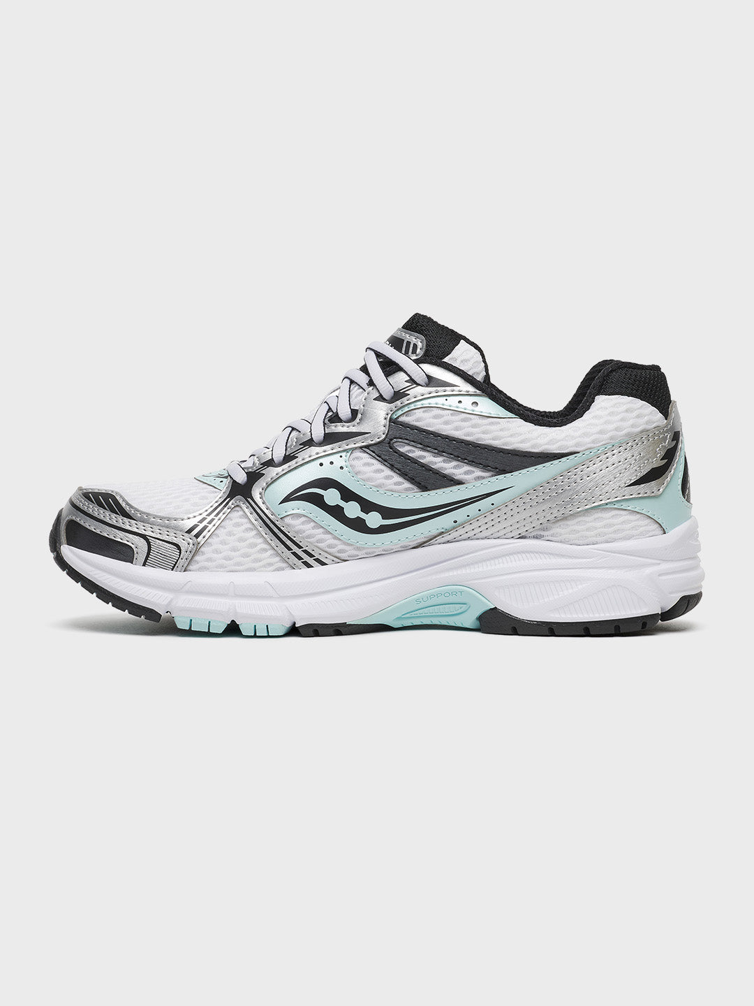 Saucony Grid Legacy Sneakers Silver/Spa - S101836-1044 - binnenzijde