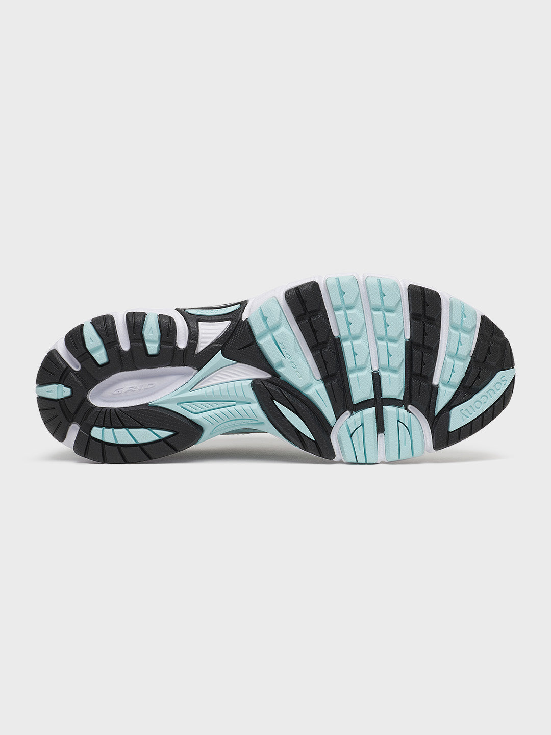 Saucony Grid Legacy Sneakers Silver/Spa - S101836-1044 - zool