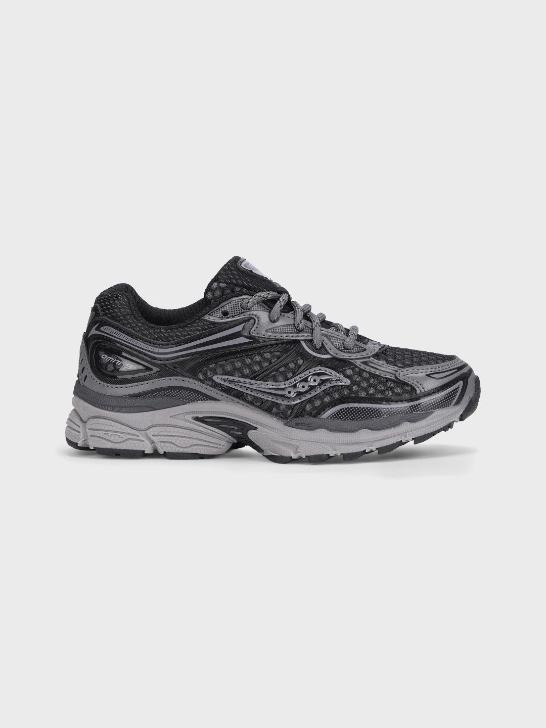 Saucony Omni 9 KDZ Kinderschoenen Black/Phantom - zijkant