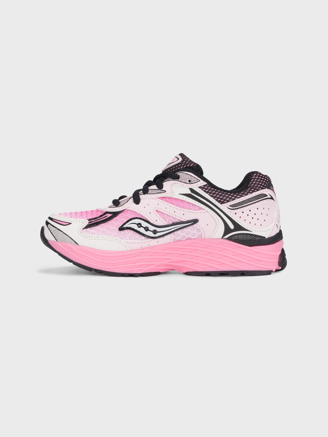Saucony Omni 9 KDZ Kinderschoenen Black/Salmon - binnenzijde