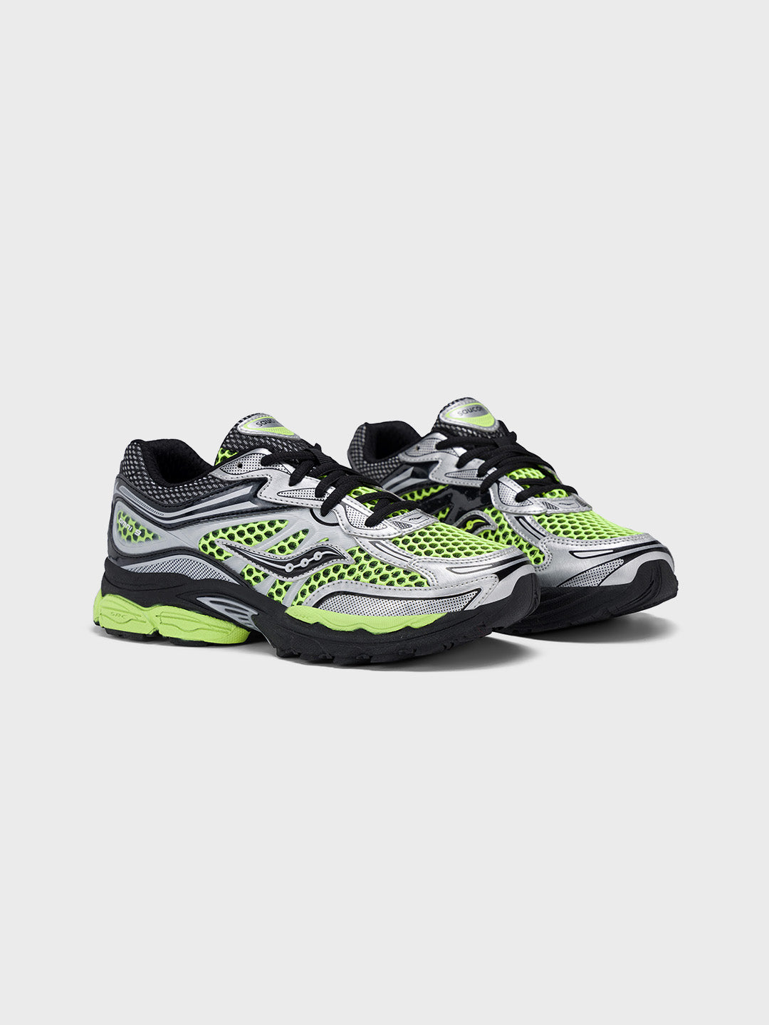 Saucony Omni 9 KDZ Kinderschoenen Lime/Black – SY226Y05 – voorkant