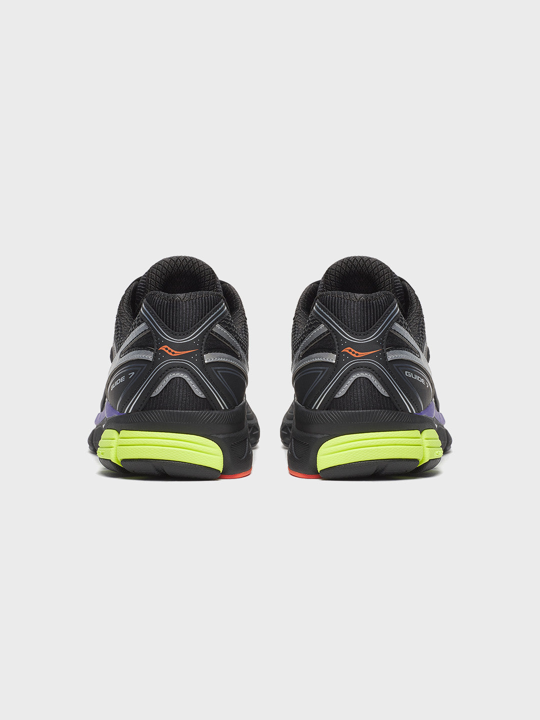 Saucony Progrid Guide 7 Sneakers Black/Multi - achterkant