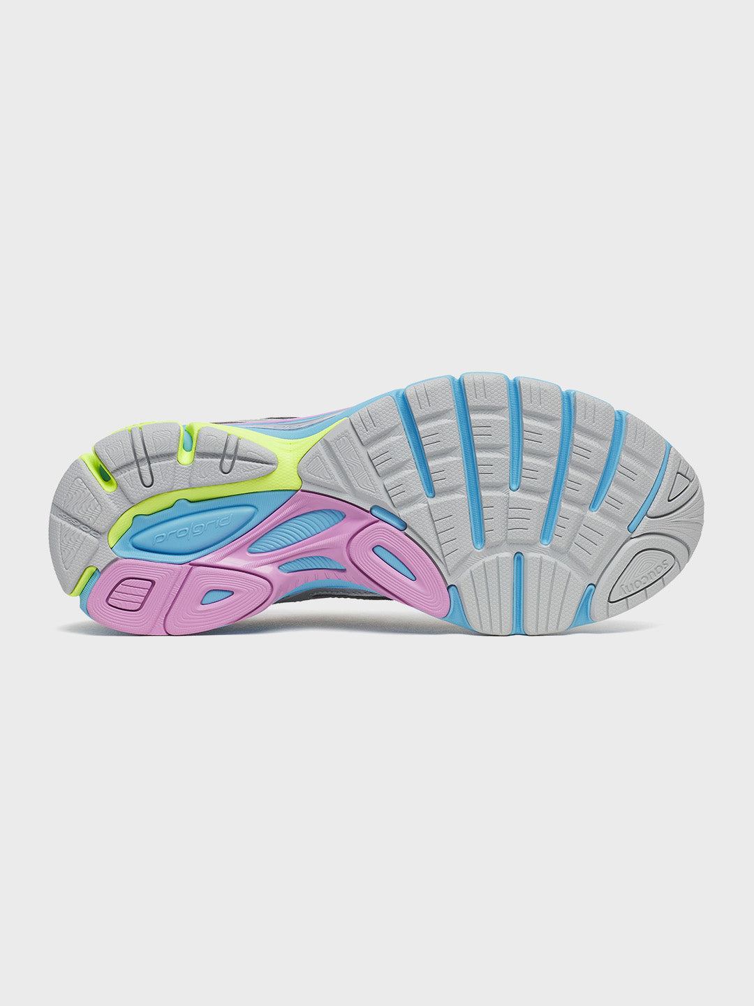 Saucony Progrid Guide 7 Sneakers Grey/Aqua - zool
