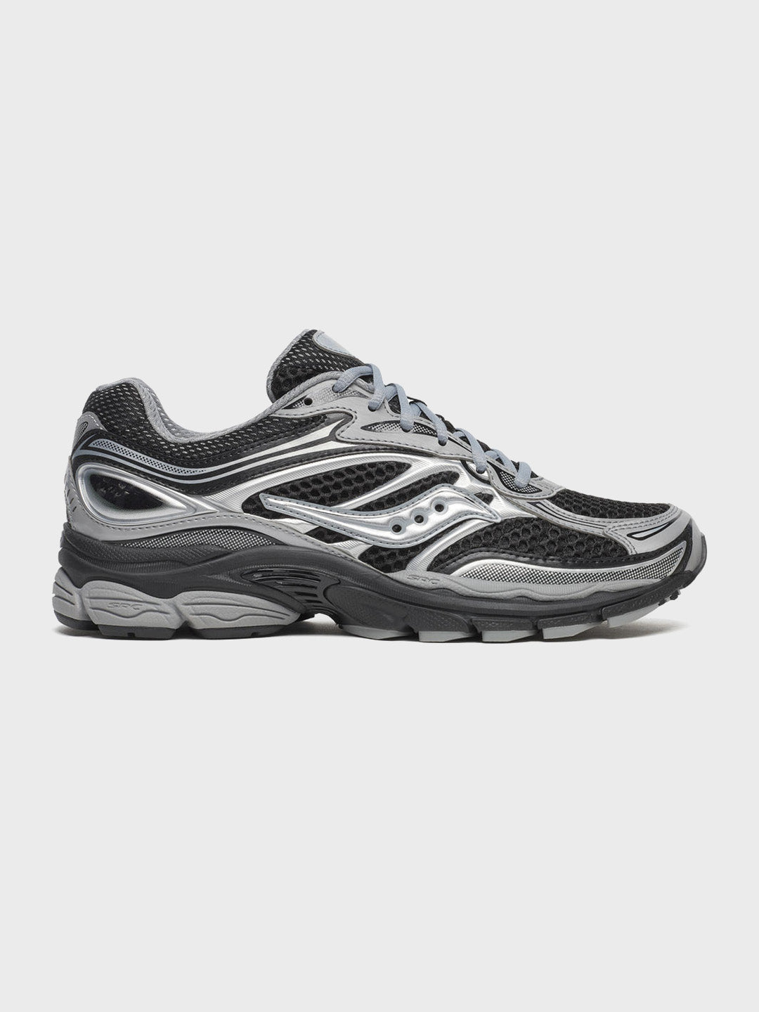 Zijaanzicht Saucony ProGrid Omni 9 Sneakers Black/Silver