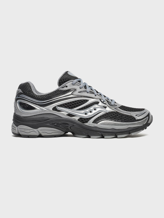 Zijaanzicht Saucony ProGrid Omni 9 Sneakers Black/Silver
