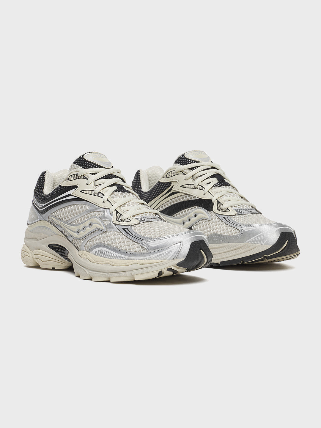 Saucony ProGrid Omni 9 Sneakers Eggshell/Quartz - S101245-1018 - voorkant