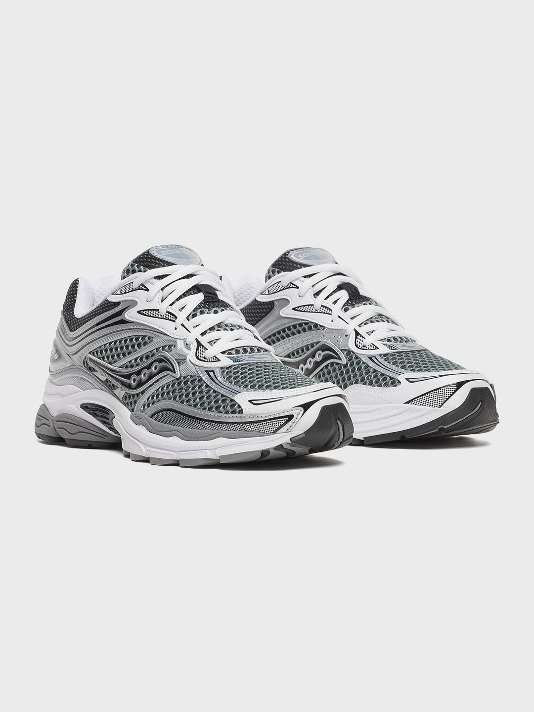 Saucony Progrid Omni 9 Sneakers Grey/Silver - voorkant