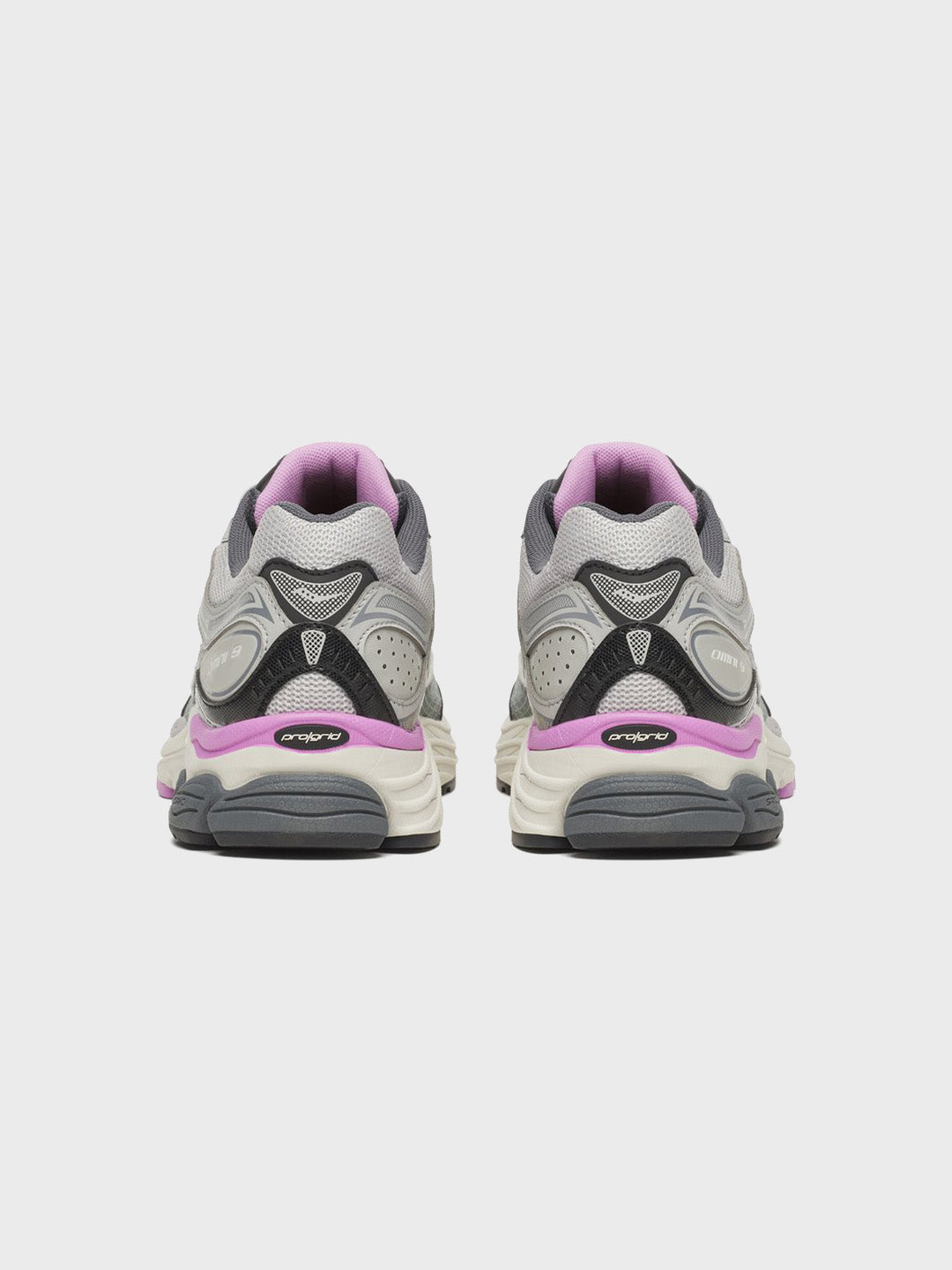 Saucony Progrid Omni 9 sneakers Harbor Black - achterkant