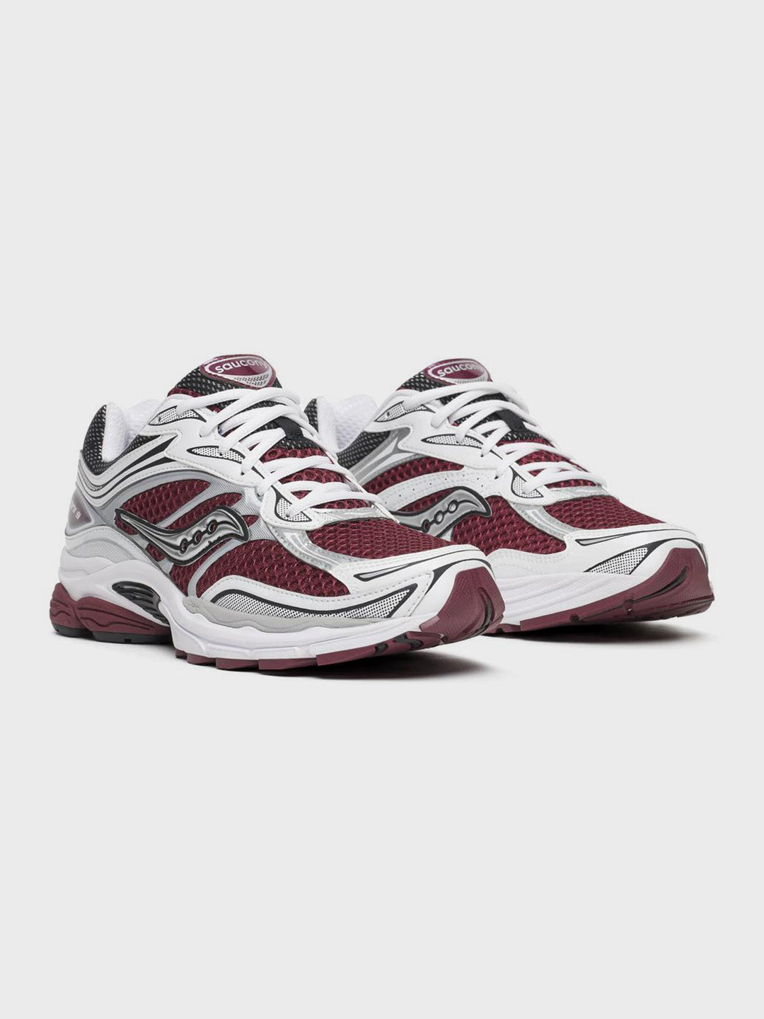 Saucony ProGrid Omni 9 Sneakers | Maroon/White