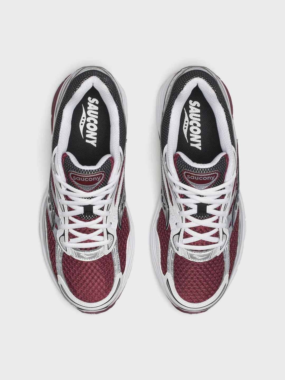 Saucony ProGrid Omni 9 Sneakers | Maroon/White