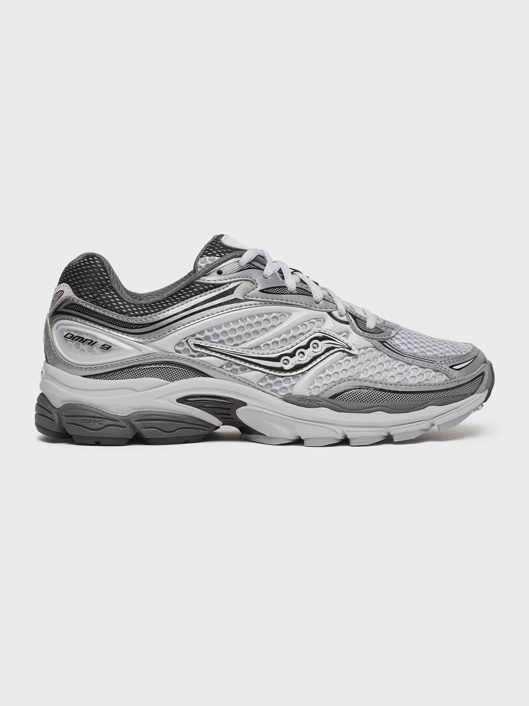 Saucony ProGrid Omni 9 Sneakers Microchip - zijkant