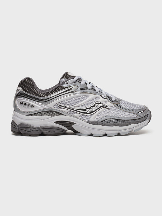 Saucony ProGrid Omni 9 Sneakers Microchip - zijkant