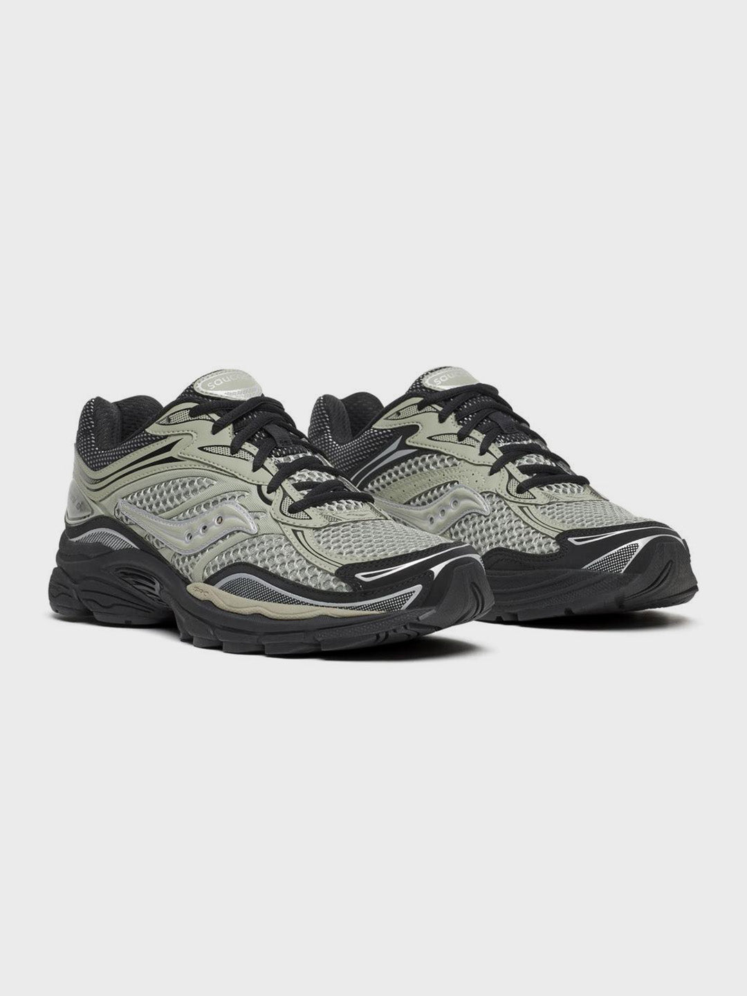Saucony ProGrid Omni 9 Sneakers Sage/Black – S101660-1004 – voorkant