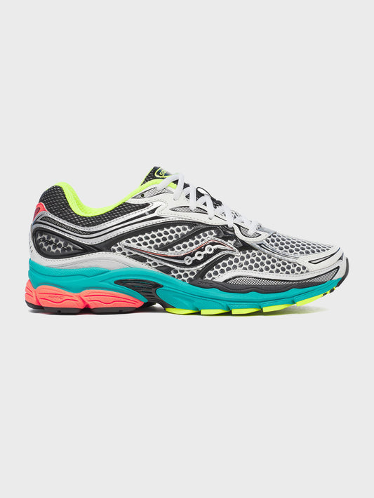Saucony Progrid Omni 9 Silver Mutant sneaker zijaanzicht