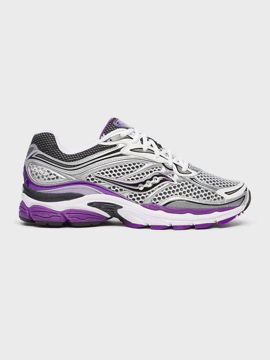 saucony progrid omni 9 silver purple sneakers