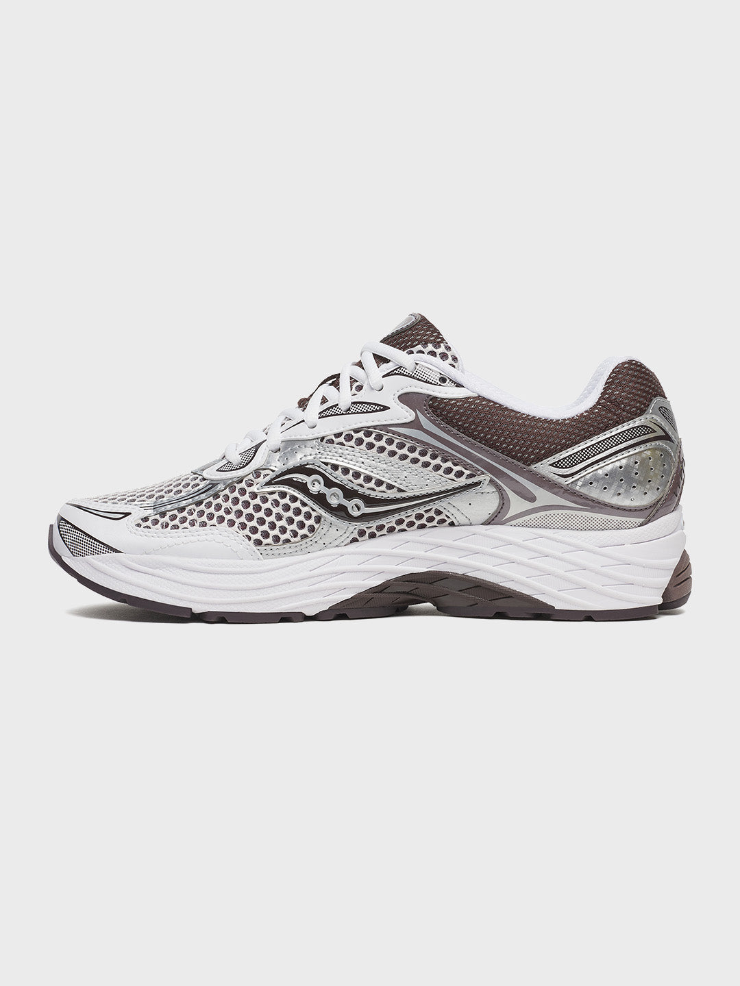 Saucony Progrid Omni 9 sneakers White Brown - binnenzijde