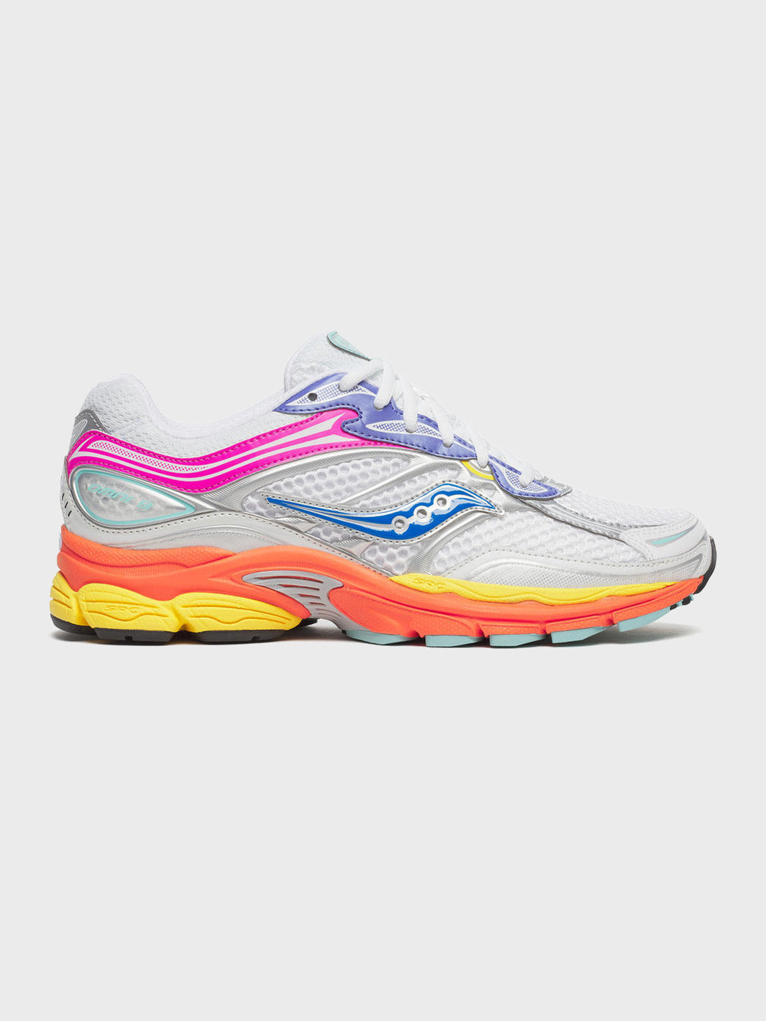 Saucony Progrid Omni 9 Sneakers White/Multi - zijkant
