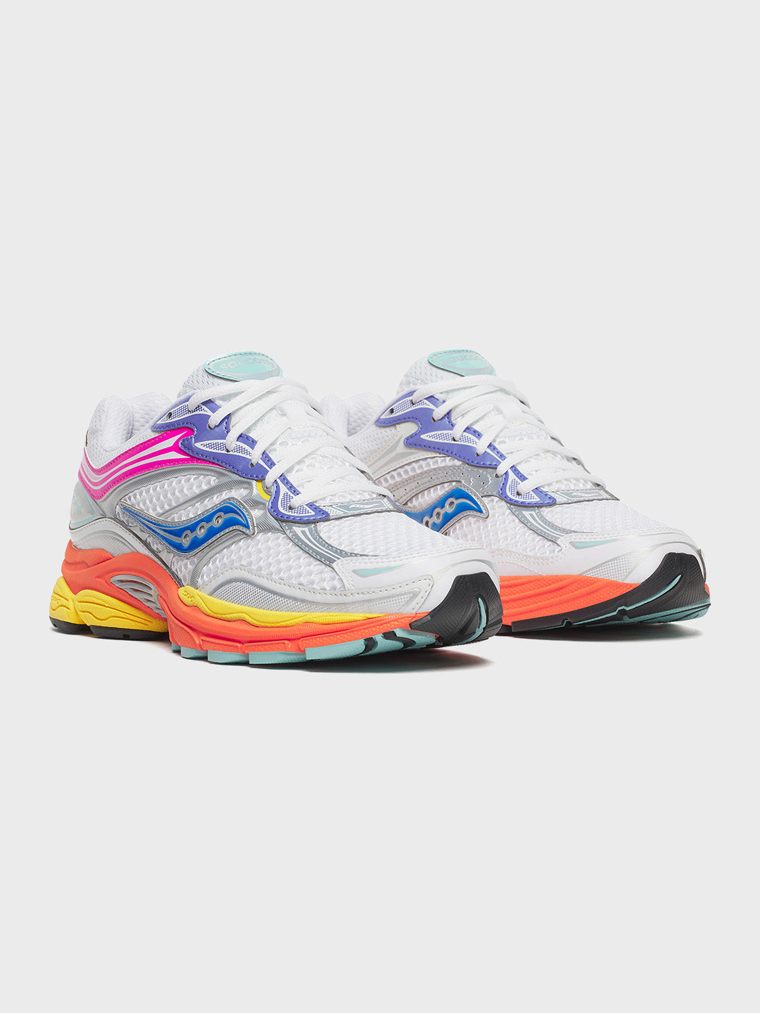 Saucony Progrid Omni 9 Sneakers White/Multi - voorkant