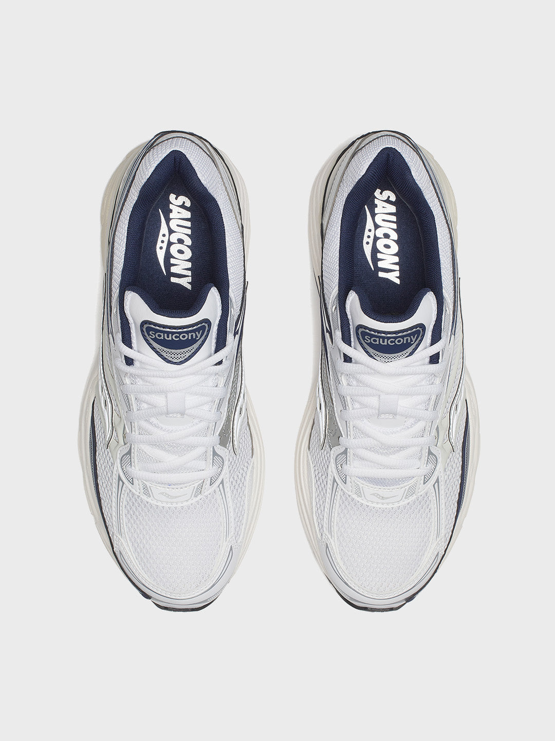 Saucony Progrid Omni 9 Sneakers White/Navy - upper