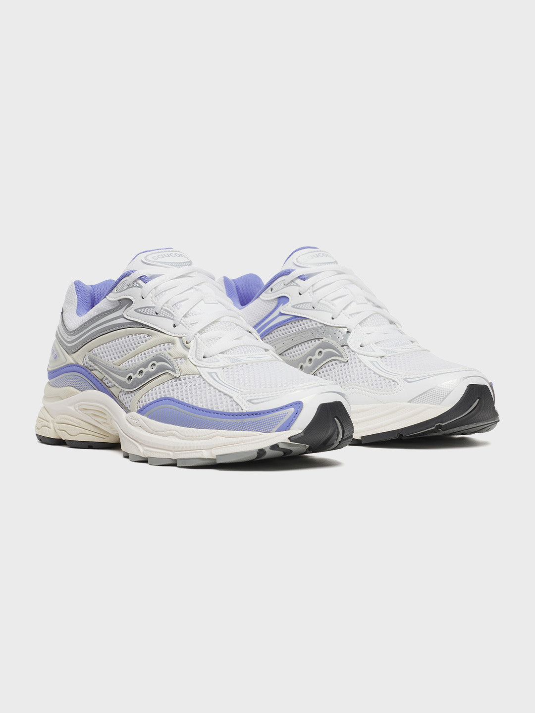 Saucony Progrid Omni 9 Sneakers White/Purple - voorkant