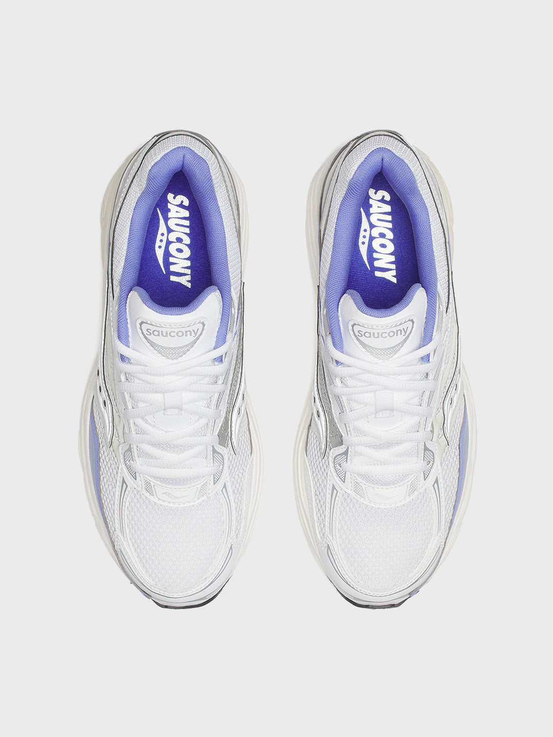 Saucony Progrid Omni 9 Sneakers White/Purple - upper