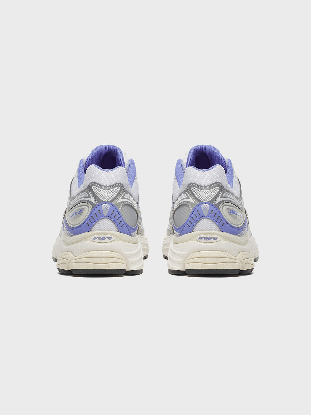 Saucony Progrid Omni 9 Sneakers White/Purple - achterkant