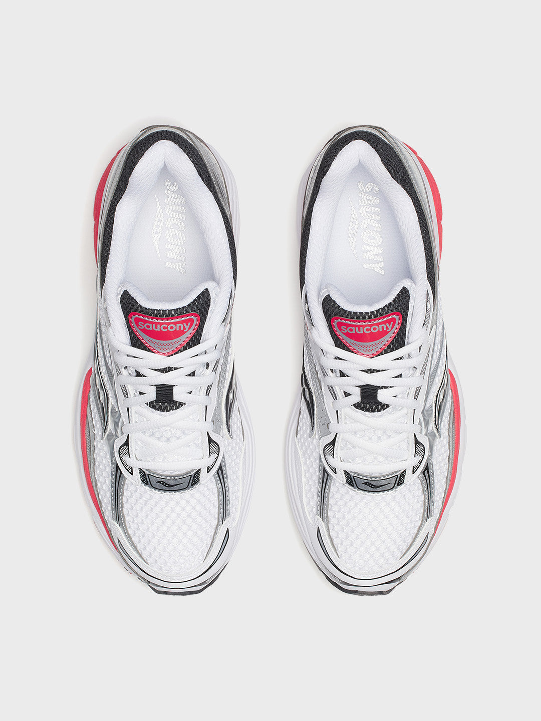 Saucony Progrid Omni 9 Sneakers | White/Red