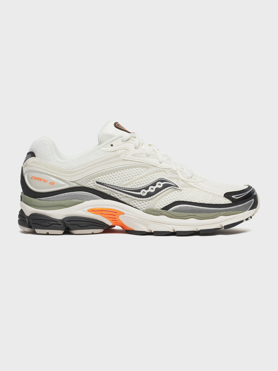 Saucony Progrid Omni 9 Sneakers | White/Turmeric