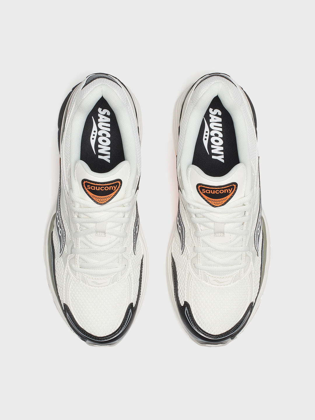 Saucony Progrid Omni 9 Sneakers | White/Turmeric