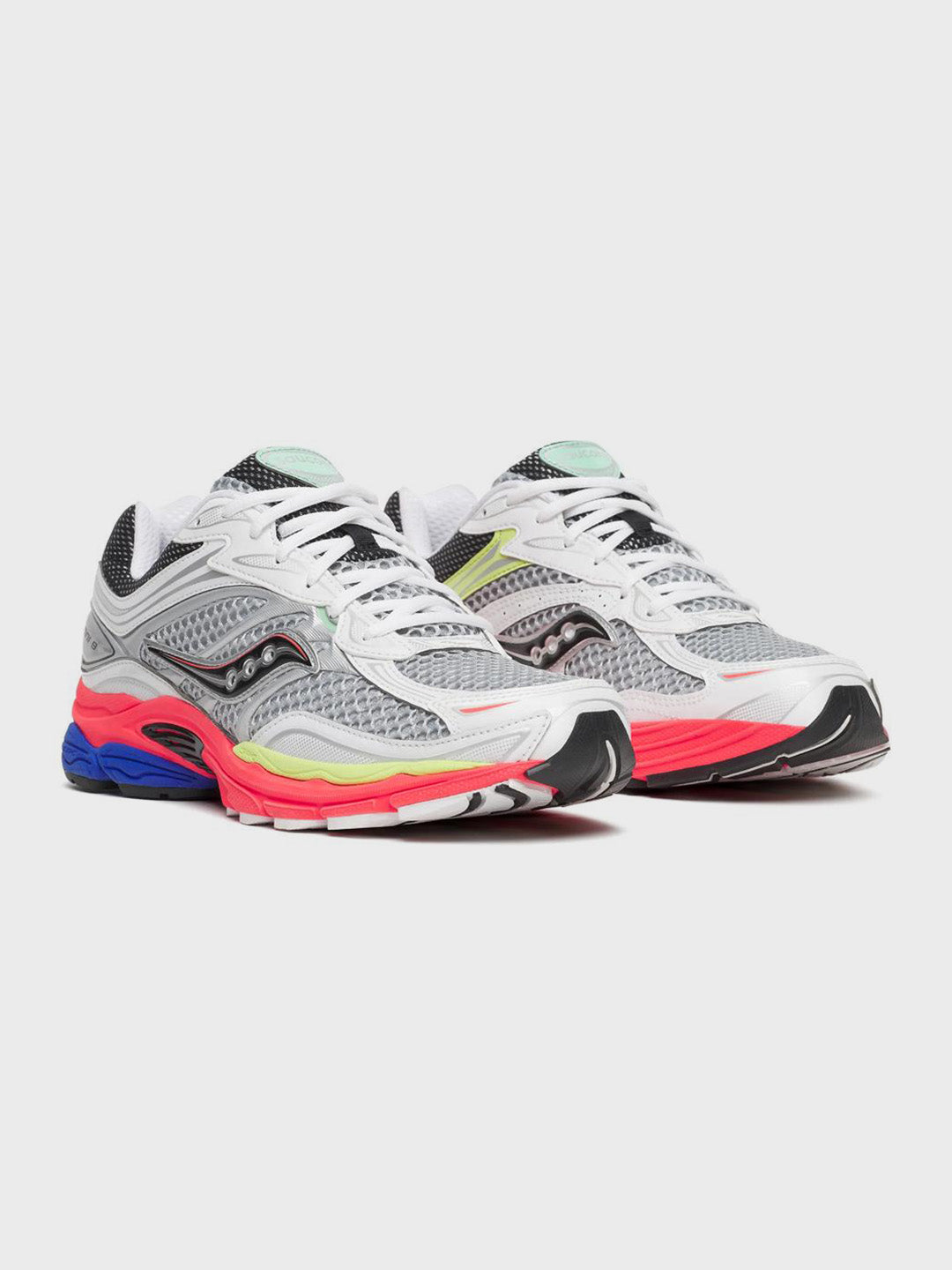 Saucony ProGrid Omni 9 Sneakers White/Vizired – S101245-1011 – voorkant