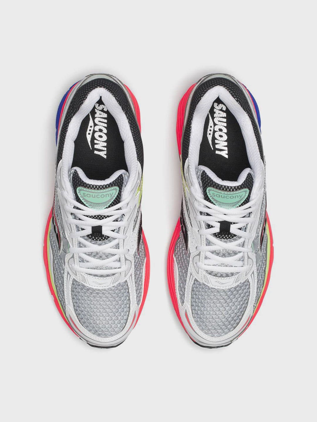 Saucony ProGrid Omni 9 Sneakers White/Vizired – S101245-1011 – bovenkant