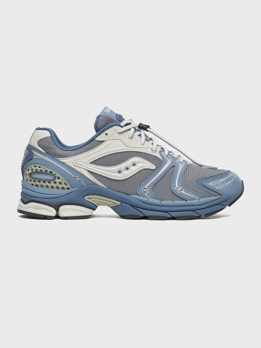 Saucony Progrid Triumph 4 Sneakers Blue/White - zijkant