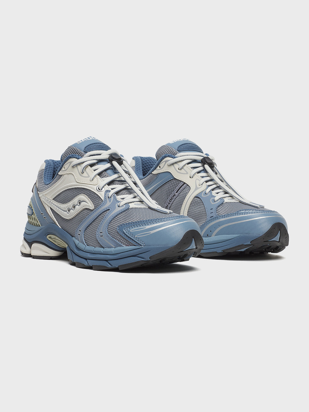 Saucony Progrid Triumph 4 Sneakers Blue/White - voorkant