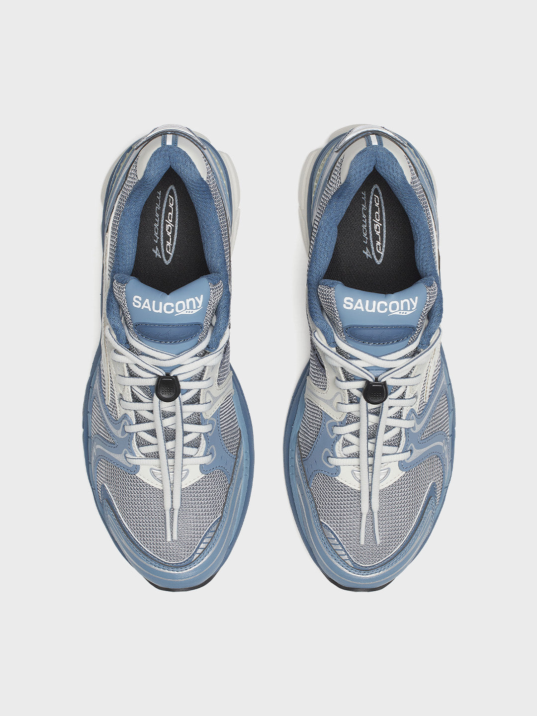 Saucony Progrid Triumph 4 Sneakers Blue/White - bovenkant