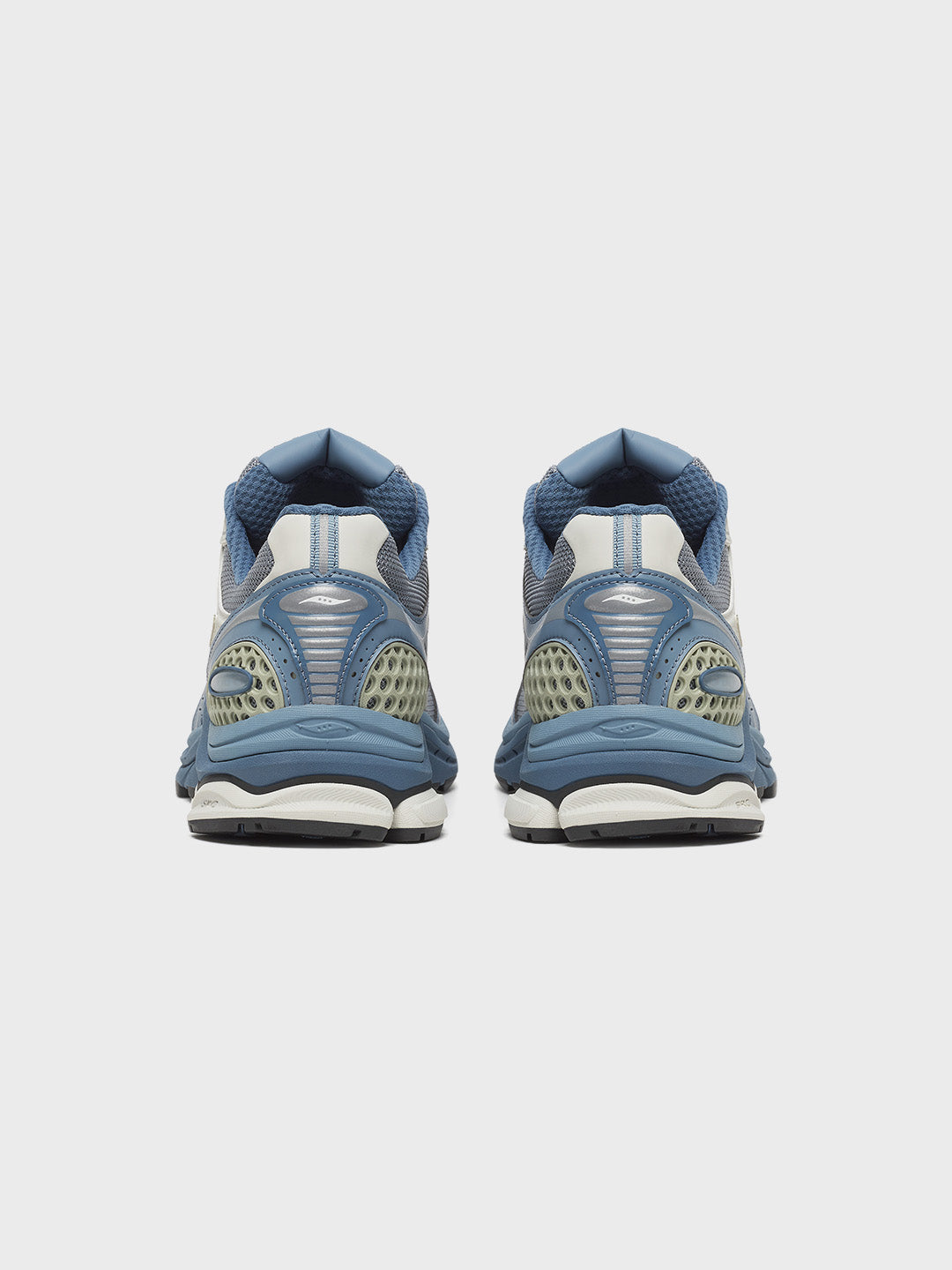 Saucony Progrid Triumph 4 Sneakers Blue/White - achterkant