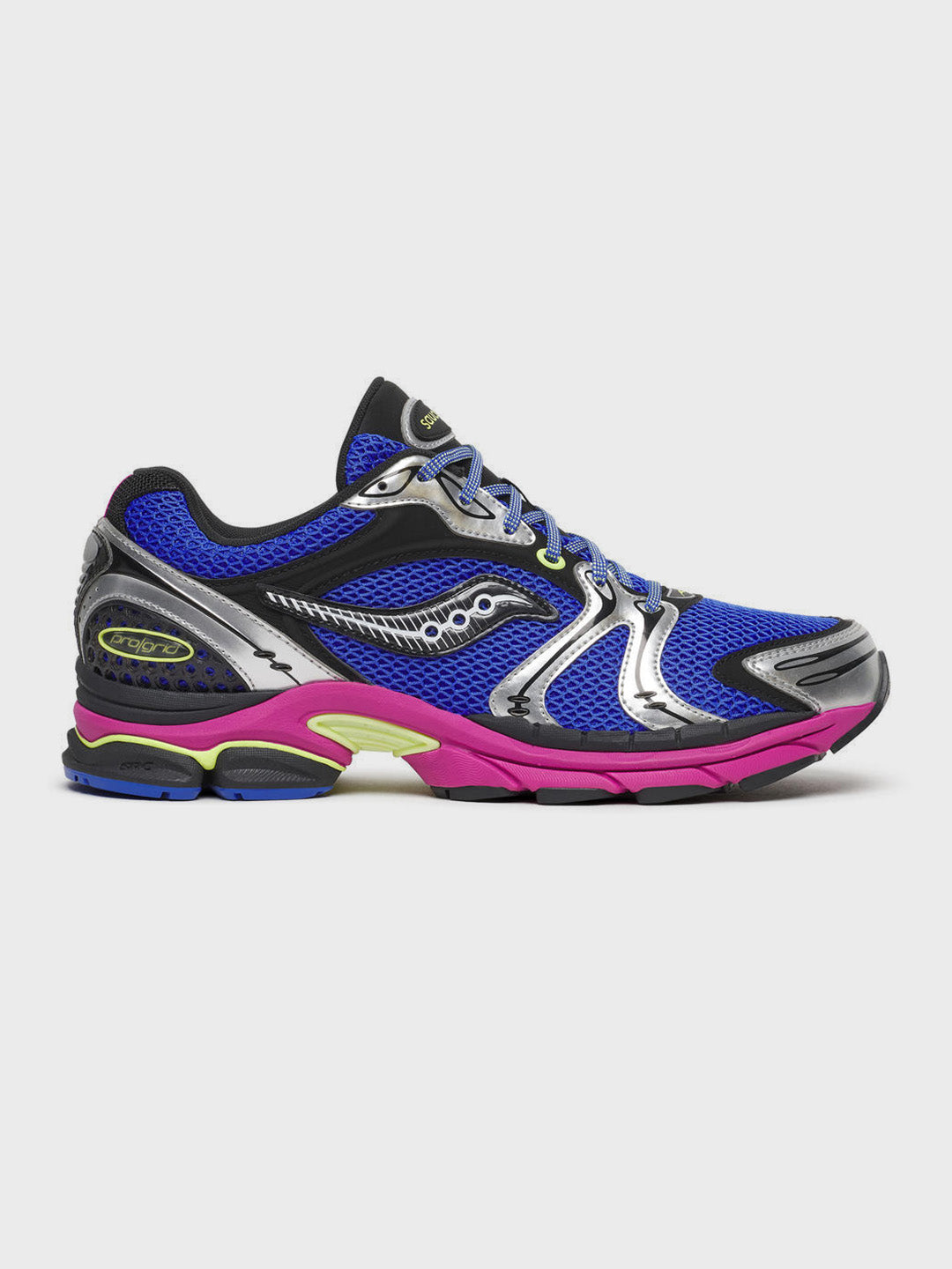 Saucony ProGrid Triumph 4 Sneakers Dazzle/Silver - S101573-1003 - zijkant