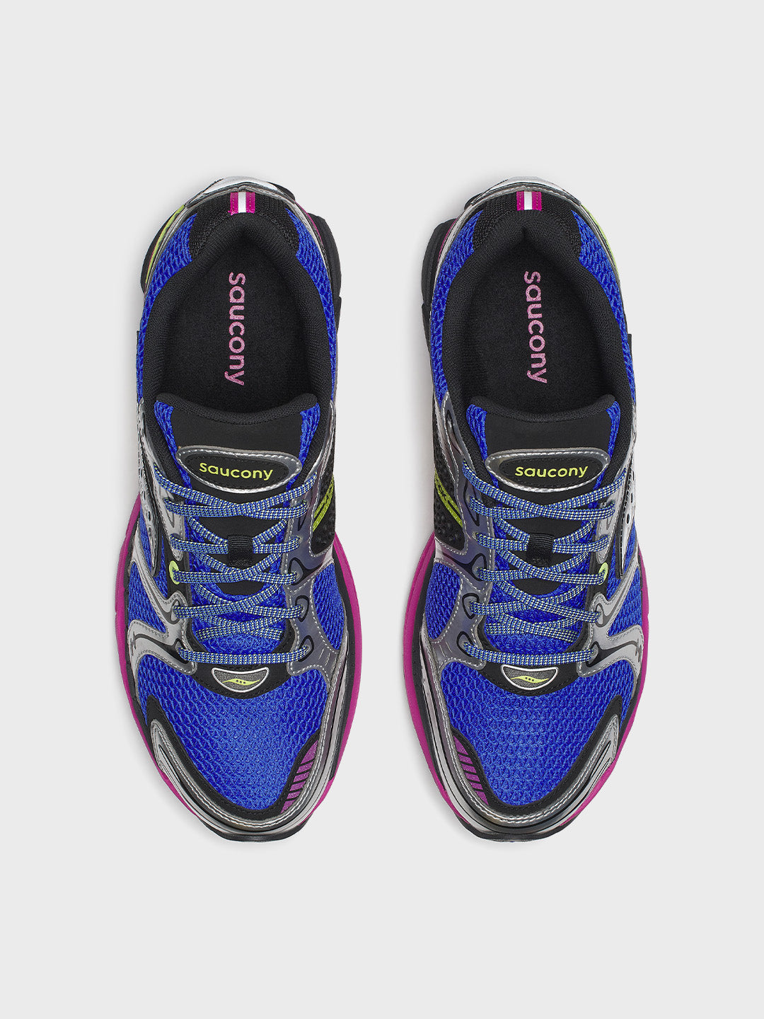 Saucony ProGrid Triumph 4 Sneakers Dazzle/Silver - S101573-1003 - bovenkant