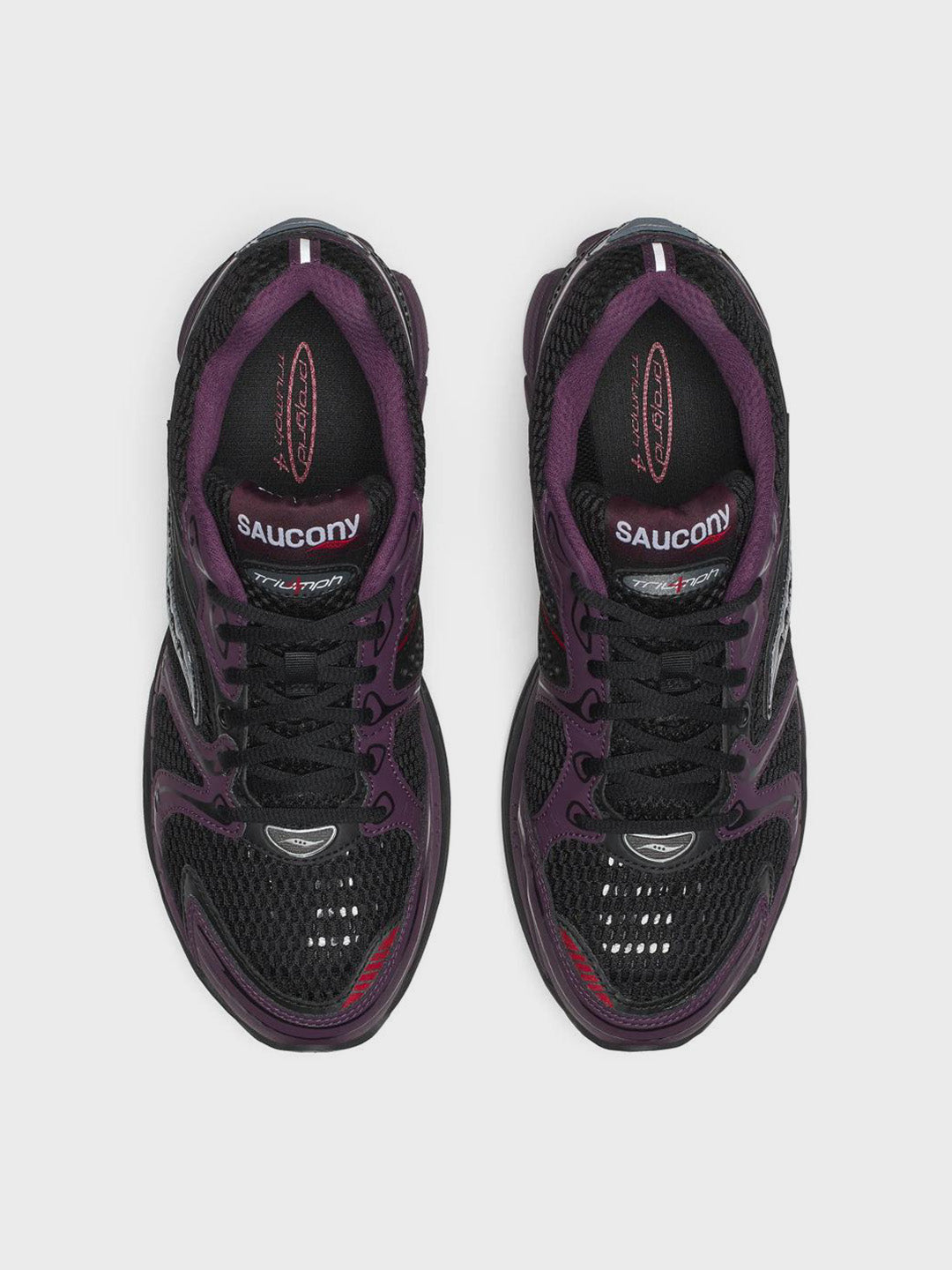 Saucony ProGrid Triumph 4 Sneakers | Eggplant/Black