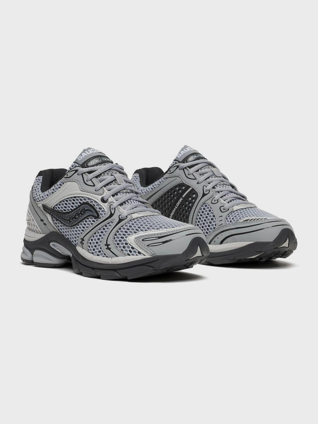 Saucony ProGrid Triumph 4 sneakers Fossil/Cadet – S101231-1009 – voorkant