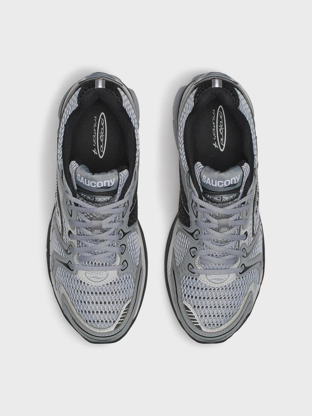 Saucony ProGrid Triumph 4 sneakers Fossil/Cadet – S101231-1009 – bovenkant