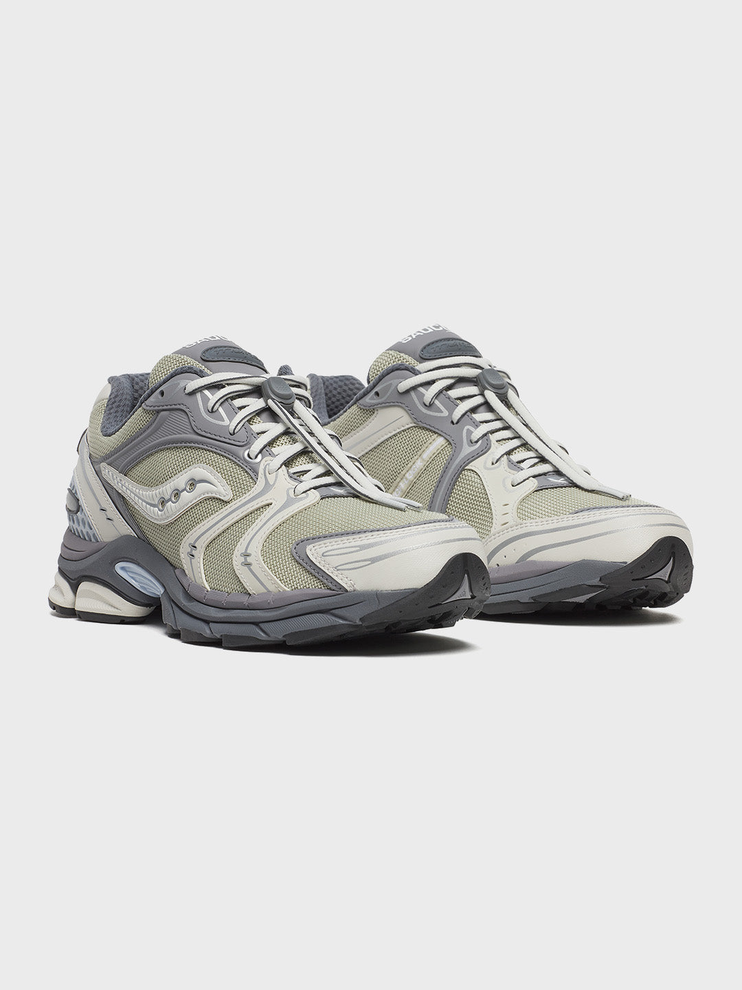 Saucony Progrid Triumph 4 Sneakers Green/Grey - voorkant