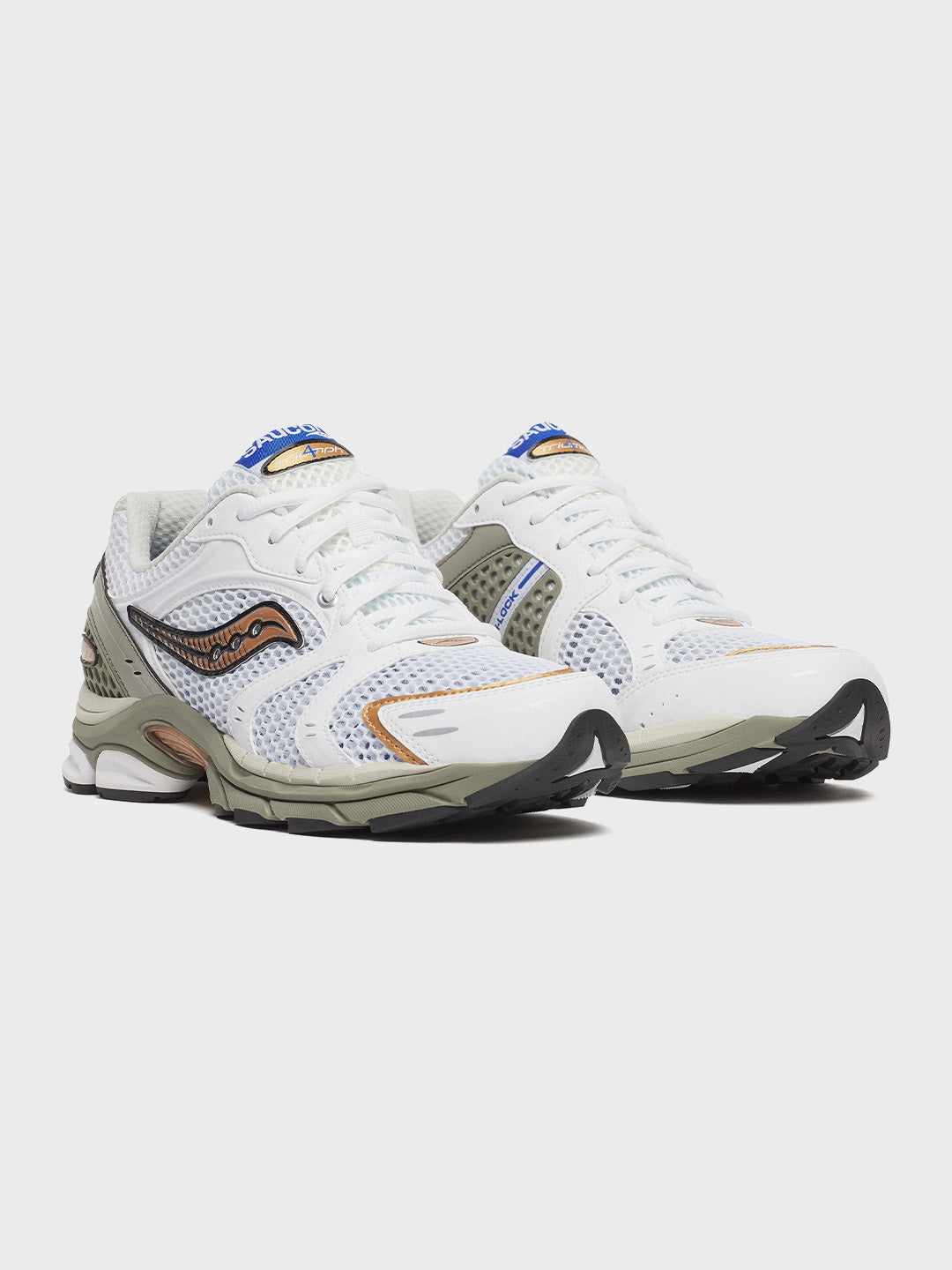 Saucony Progrid Triumph 4 Sneakers White/Laurel - voorkant