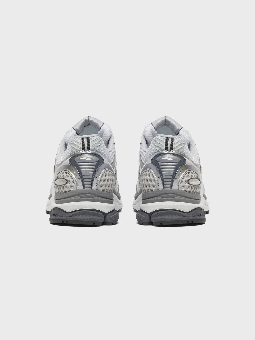 Saucony Progrid Triumph 4 Sneakers White/Silver - achterkant