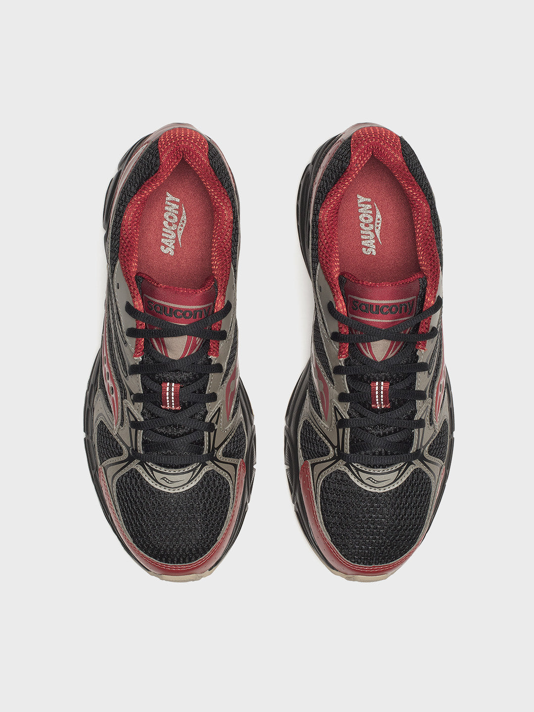 Saucony Ride Millennium Sneakers Black Henna - bovenkant